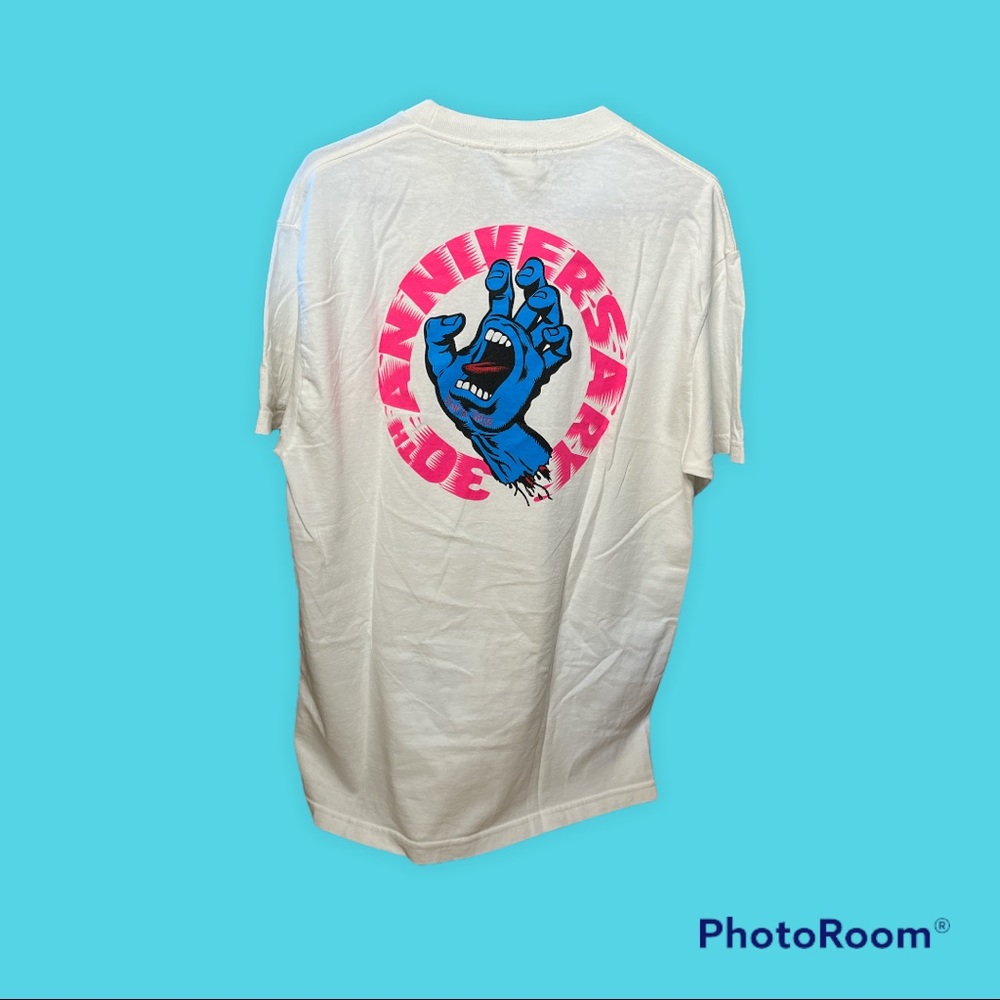 Santa Cruz 30th ANNIVERSARY Screaming hand T-shirt